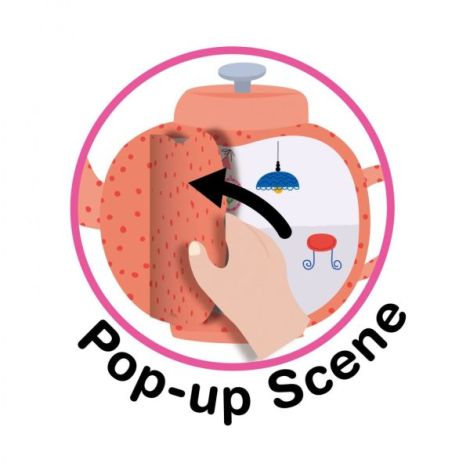 Carte cu abtibilduri repozitionabilesi scene pop-up - Viata in Padure - poza 4