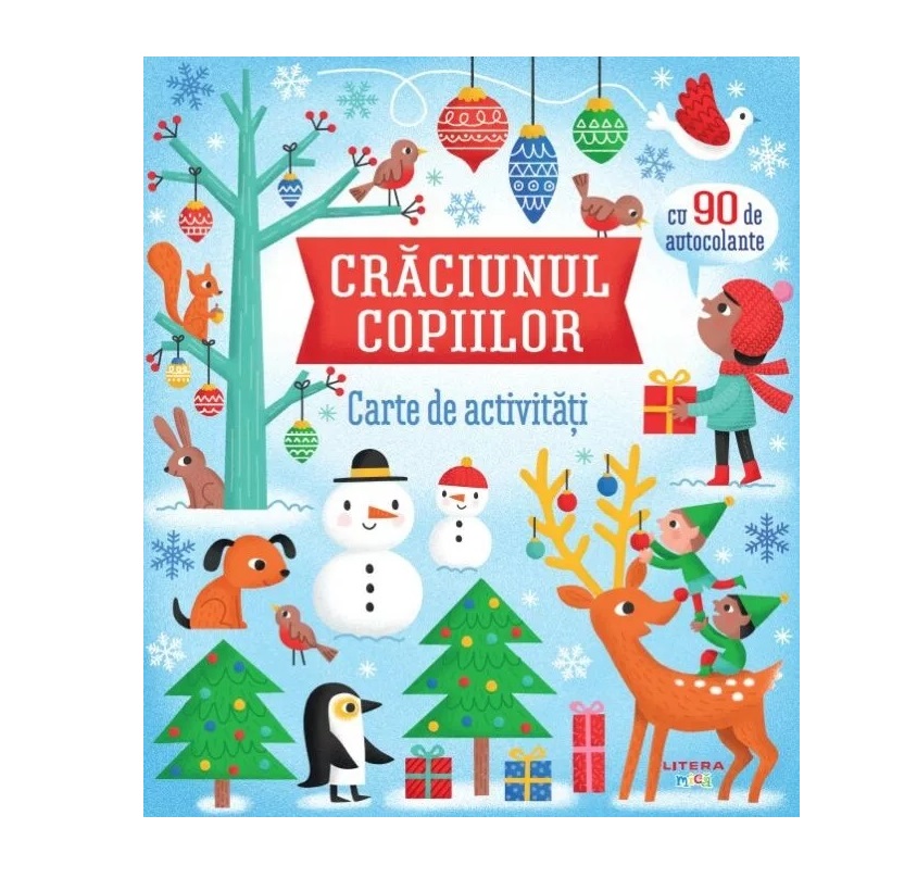 Carte cu activitati Craciunul Copiilor
