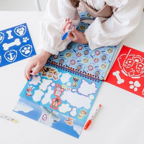 Carte cu activitati creative cu Patrula Catelusilor, Paw Patrol - poza 4