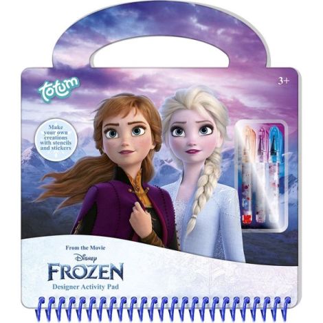 Carte cu activitati creative Disney Frozen - poza 1