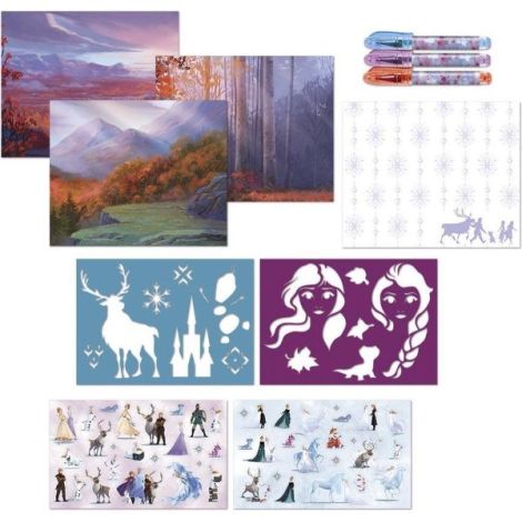 Carte cu activitati creative Disney Frozen - poza 2