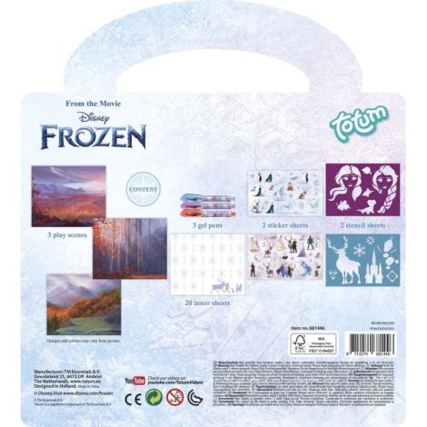 Carte cu activitati creative Disney Frozen - poza 3