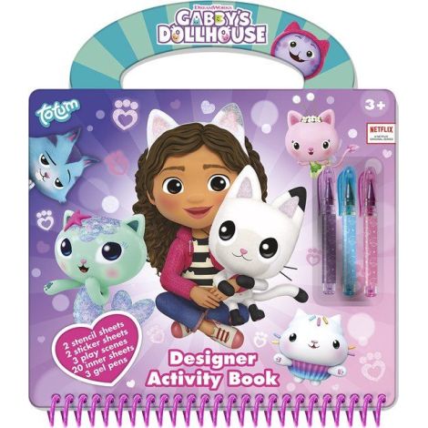Carte cu activitati creative, Gabby s Dollhouse