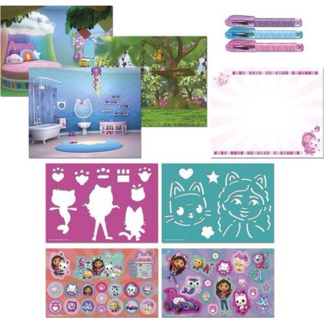 Carte cu activitati creative, Gabby s Dollhouse - poza 2