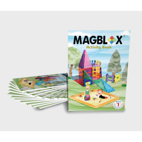 Carte cu activitati pentru seturile magnetice de constructie - poza 1