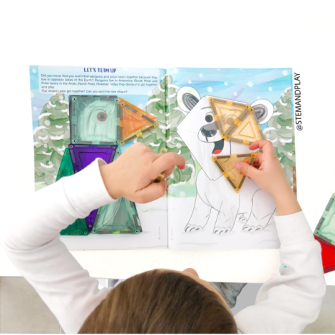 Carte cu activitati pentru seturile magnetice de constructie - poza 4