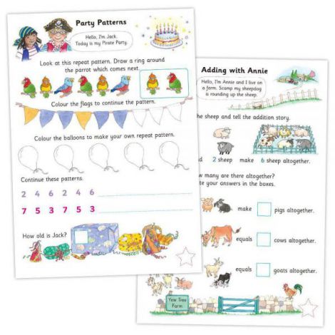Carte cu activitati si abtibilduri - numaratul distractiv - poza 2