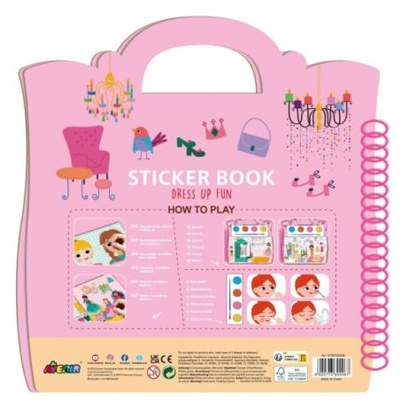 Carte cu activitati si abtibilduri repozitionabile - Moda si Design - poza 2