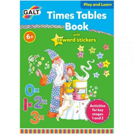 Carte cu activitati si abtibilduri - tabla inmultirii - poza 1