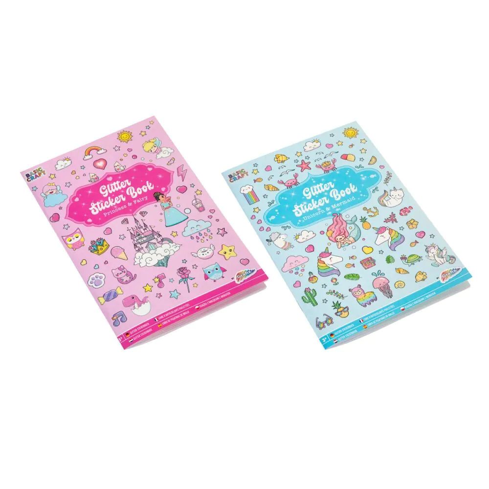 Carte cu autocolante Grafix Glitter - poza 1