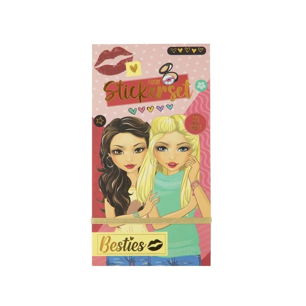 Carte cu autocolante Grafix Luxury Besties 20 pagini - poza 1