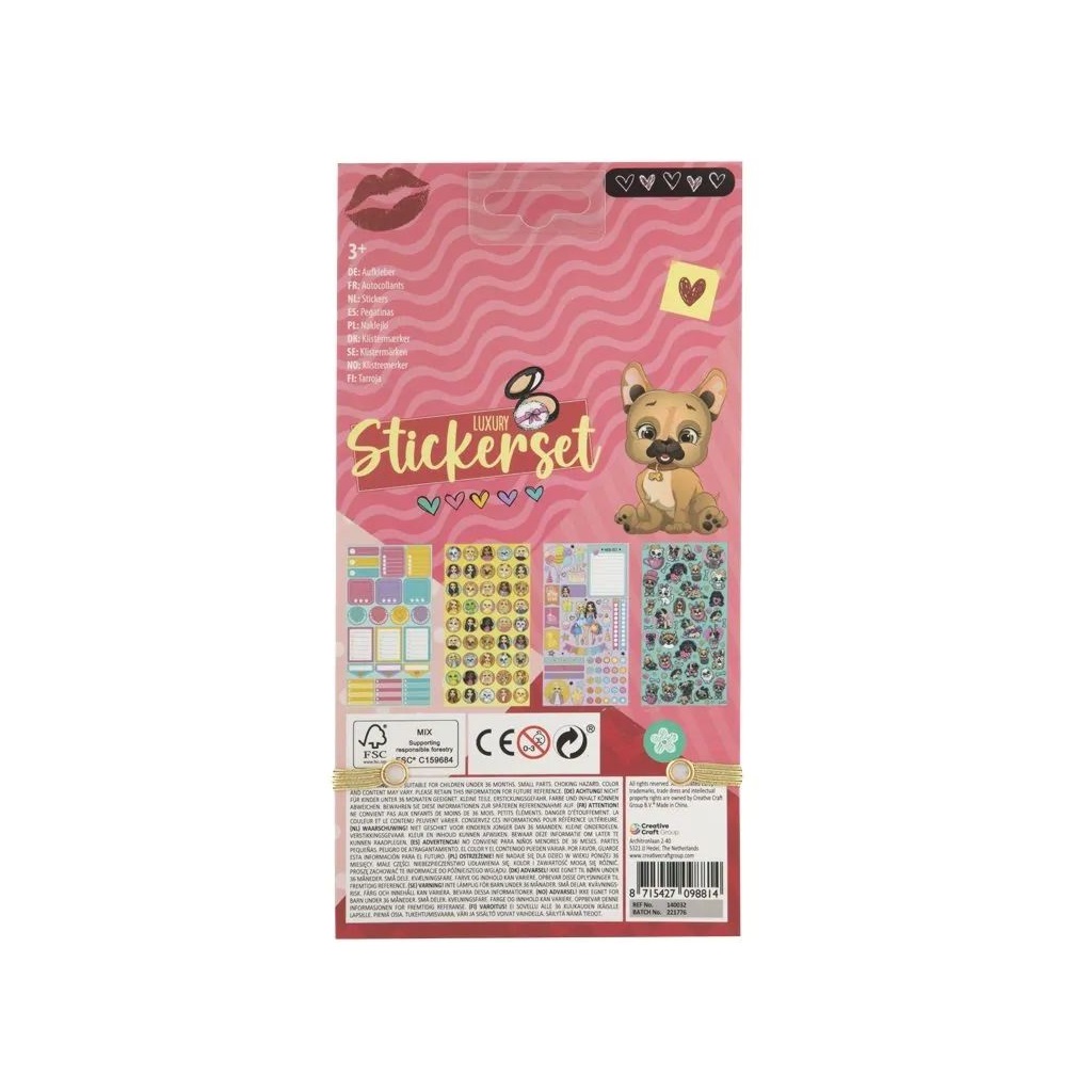 Carte cu autocolante Grafix Luxury Besties 20 pagini - poza 2