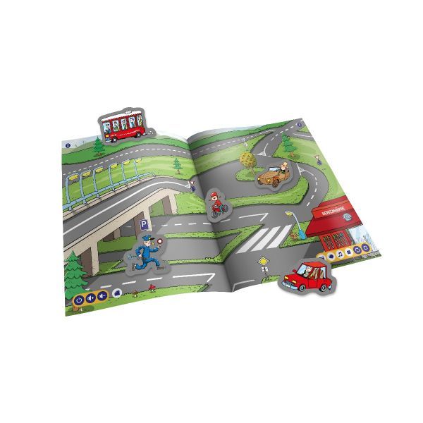Carte cu autocolante Raspundel Istetel Mijloace de transport - poza 2