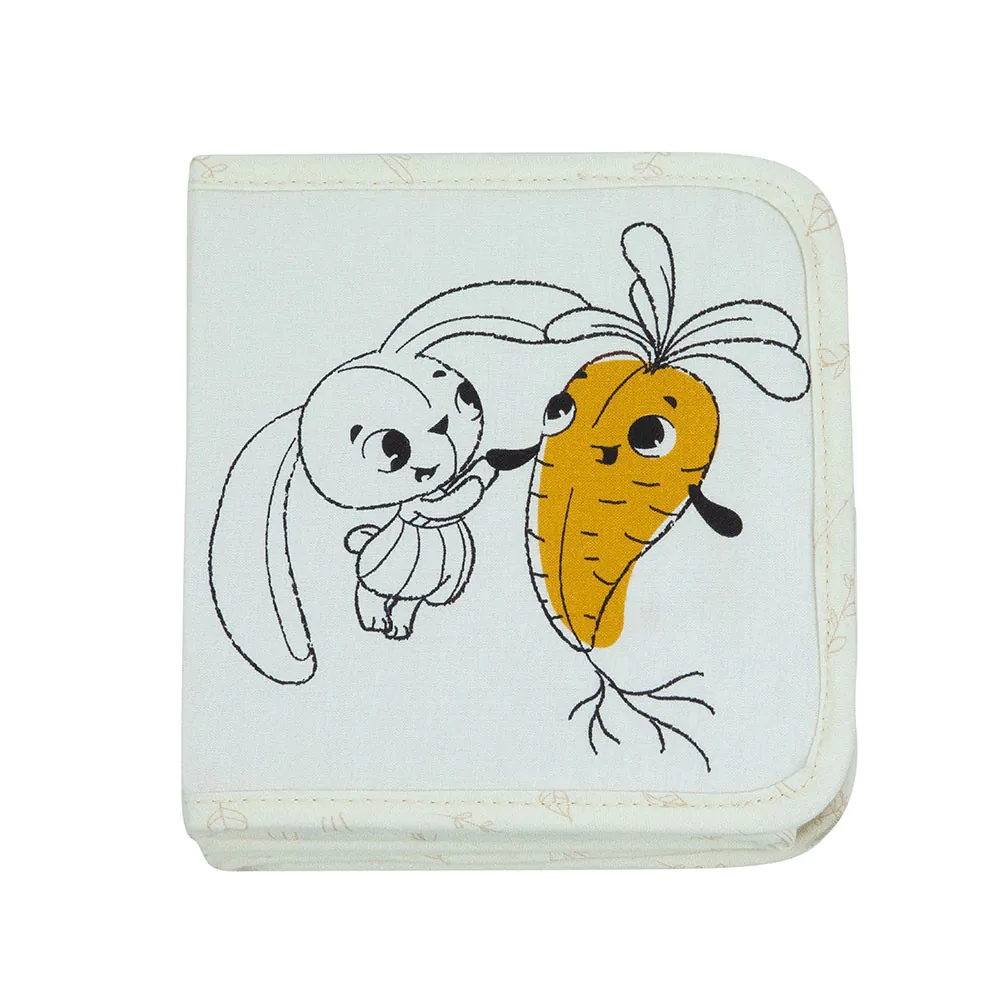 Carte cu diferite texturi fata verso pentru bebelusi Tiny Love Garden Of Adventures - poza 4