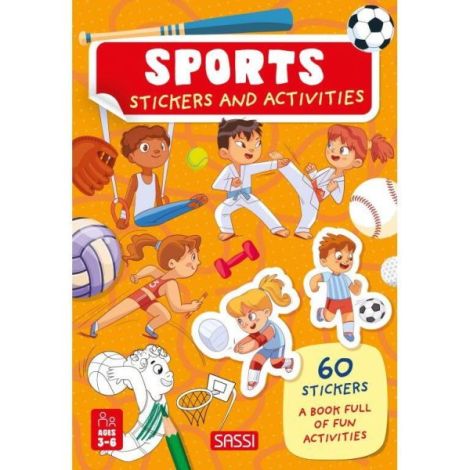 Carte de activitati cu abtibilduri - ora de sport - poza 1
