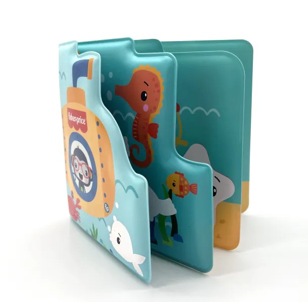 Carte de baie cu culori schimbatoare Fisher Price - poza 1