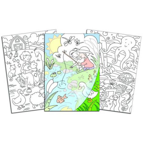 Carte de colorat - copiezi si te distrezi - poza 2