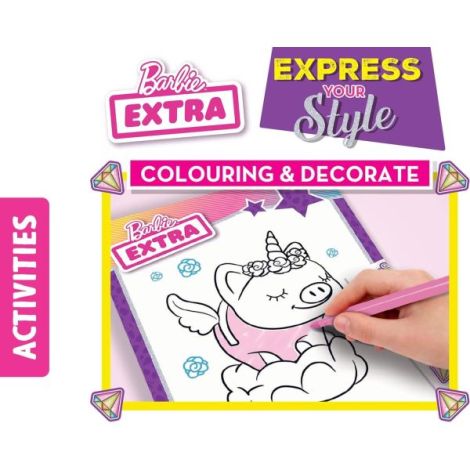 Carte de colorat cu activitati barbie - stilul tau - poza 3