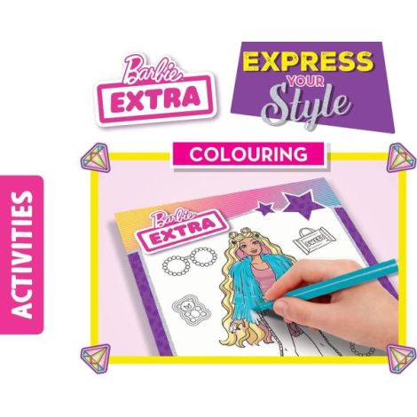 Carte de colorat cu activitati barbie - stilul tau - poza 4