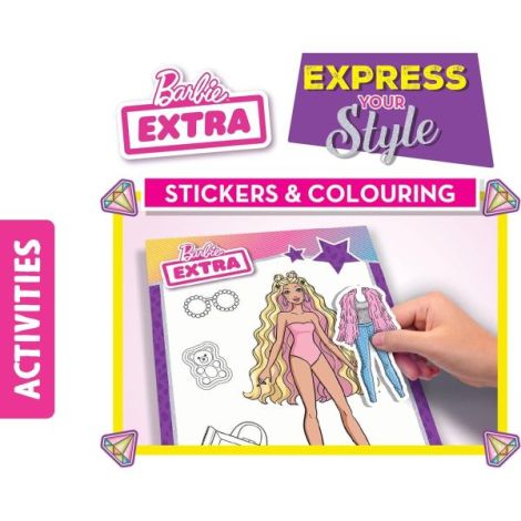 Carte de colorat cu activitati barbie - stilul tau - poza 5