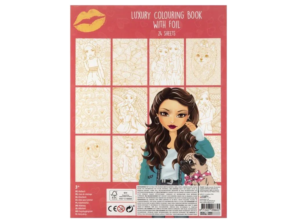 Carte de colorat Grafix Luxury Besties 24 pagini - poza 2