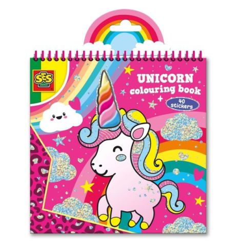 Carte de colorat Unicorn - poza 1