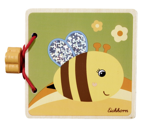 Carte din lemn cu animale Eichhorn Picture Book - poza 1