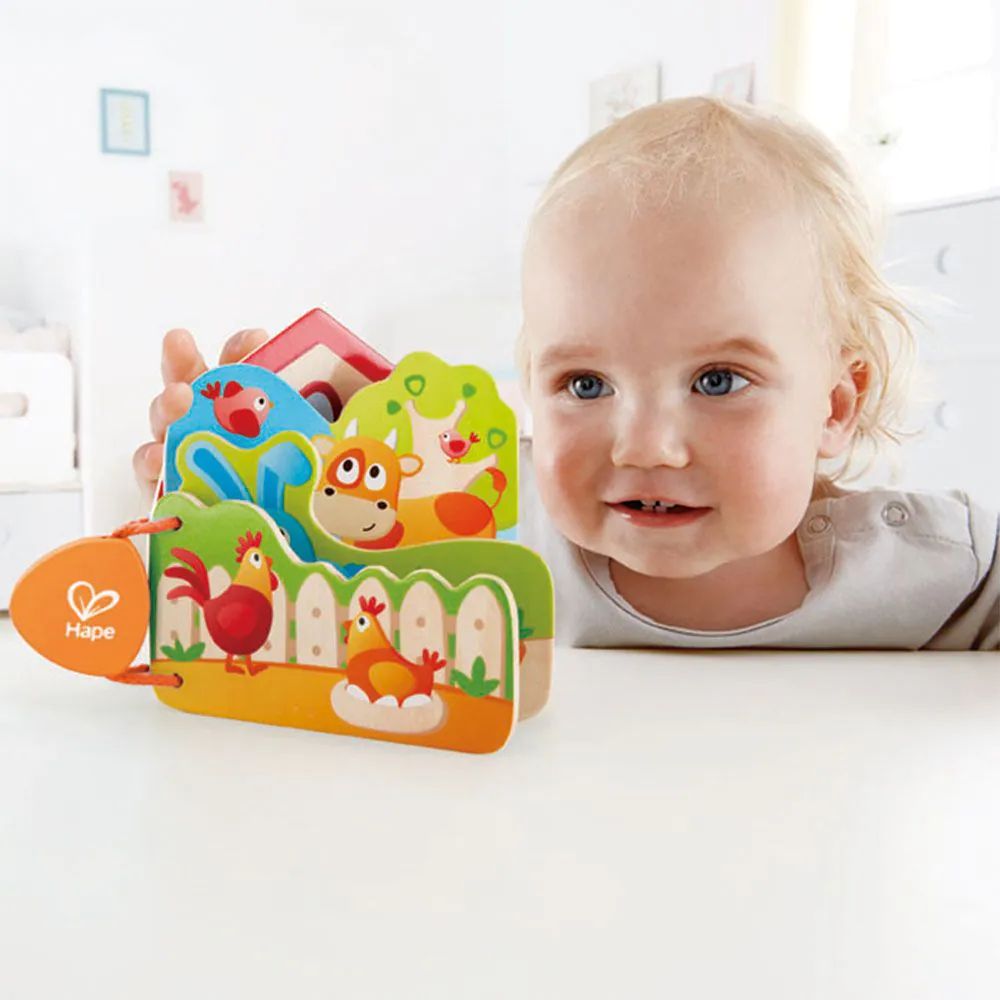 Carte din lemn Hape Animale de Companie - poza 2