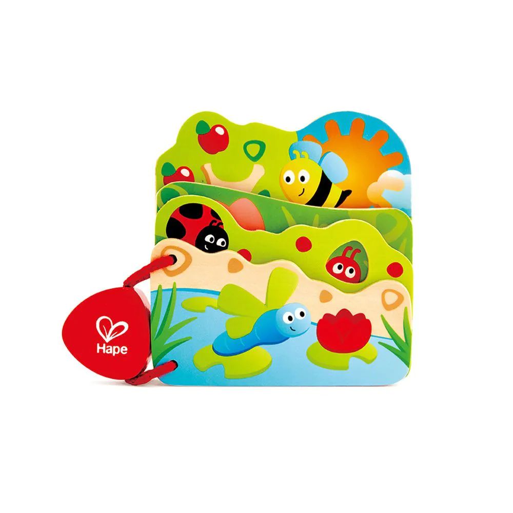 Carte din lemn Hape Insecte - poza 1