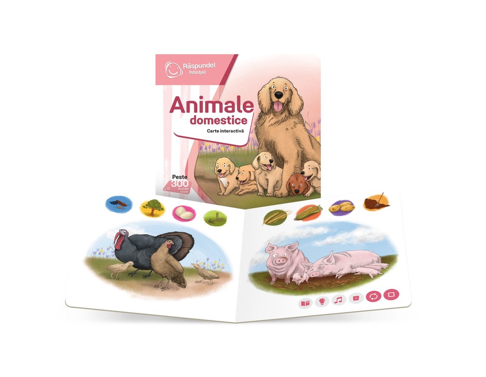 Carte interactiva Raspundel Istetel Animale domestice - poza 4