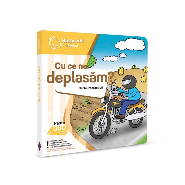 Carte interactiva Raspundel Istetel Cu ce ne deplasam - poza 1