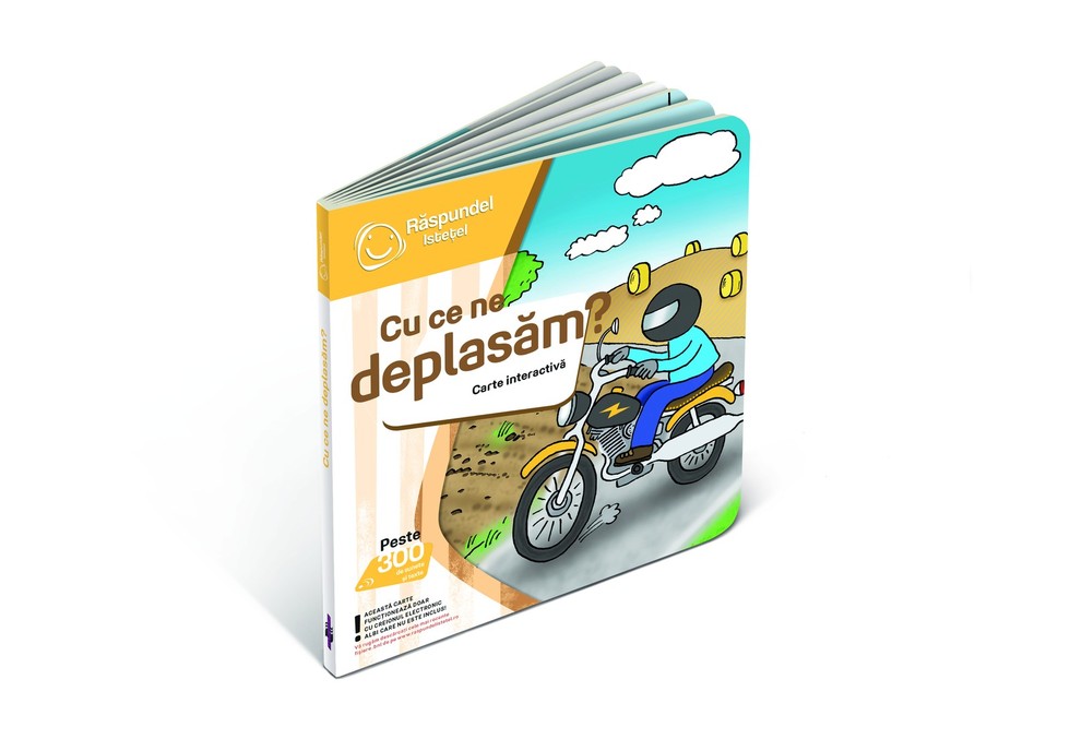 Carte interactiva Raspundel Istetel Cu ce ne deplasam - poza 2