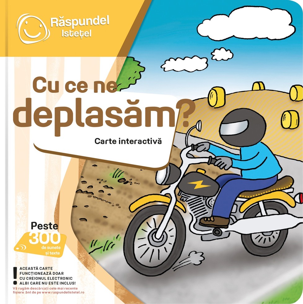 Carte interactiva Raspundel Istetel Cu ce ne deplasam - poza 3