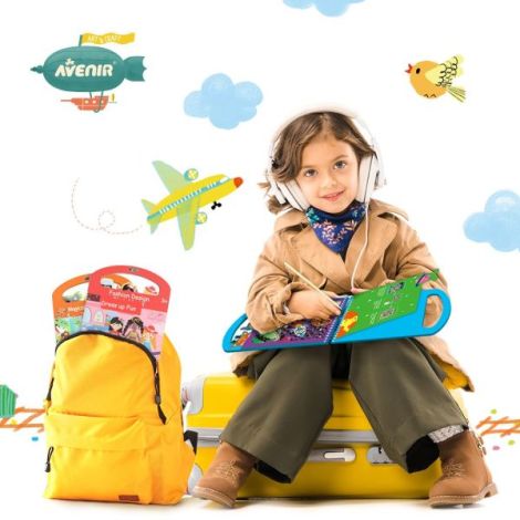 Carte portabila cu activitati de colorat - Jungla - poza 4
