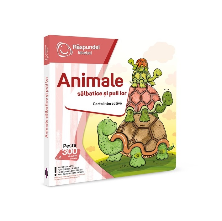 Carte Raspundel Istetel Animale salbatice si puii lor - poza 1
