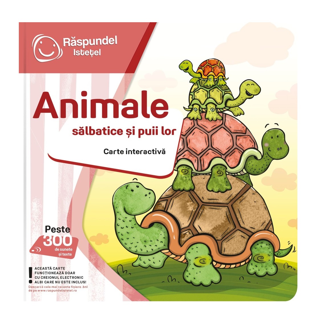 Carte Raspundel Istetel Animale salbatice si puii lor - poza 3