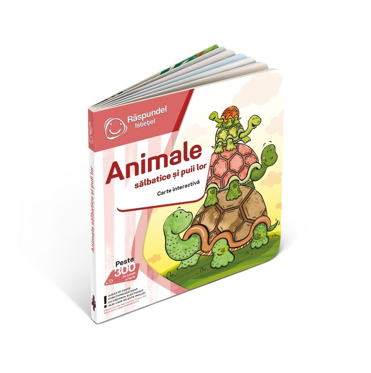 Carte Raspundel Istetel Animale salbatice si puii lor - poza 4