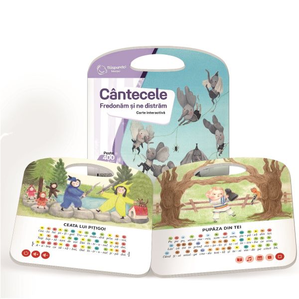 Carte Raspundel Istetel, Cantecele Fredonam si ne distram - poza 2