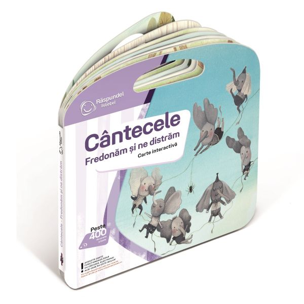 Carte Raspundel Istetel, Cantecele Fredonam si ne distram - poza 3