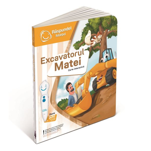 Carte Raspundel Istetel Excavatorul Matei - poza 1