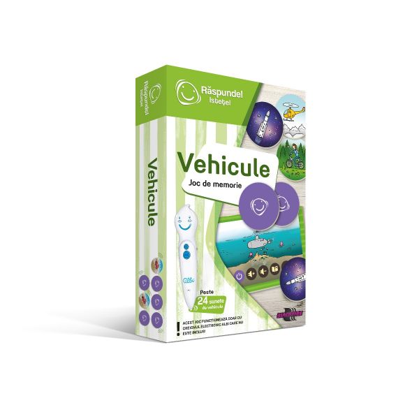 Carte Raspundel Istetel Joc de memorie: Vehicule - poza 1