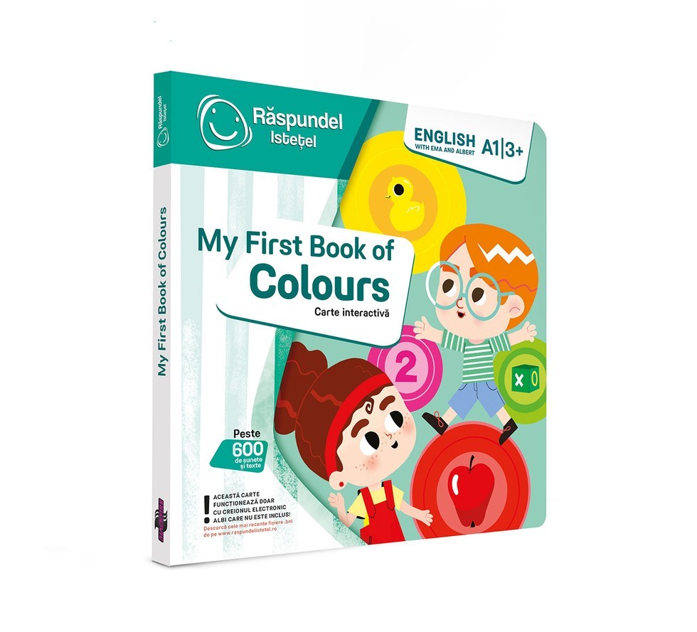 Carte Raspundel Istetel My first book of colors (limba engleza) - poza 1