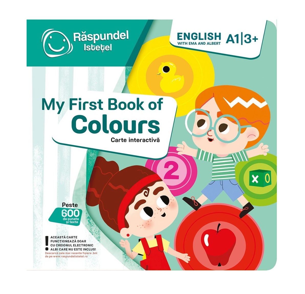 Carte Raspundel Istetel My first book of colors (limba engleza) - poza 3