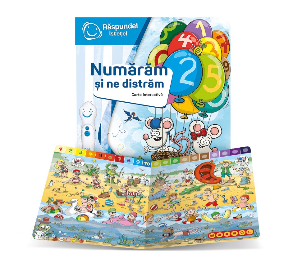 Carte Raspundel Istetel Numaram si ne distram - poza 2