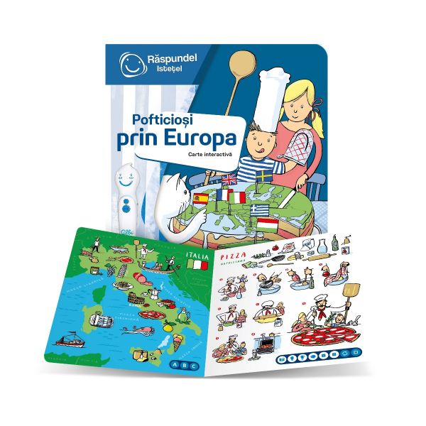 Carte Raspundel Istetel Pofticiosi prin Europa - poza 2