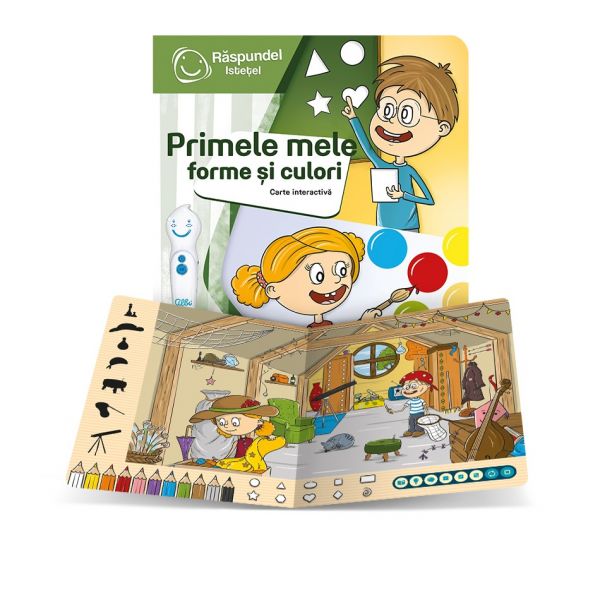 Carte Raspundel Istetel Primele mele forme si culori - poza 3