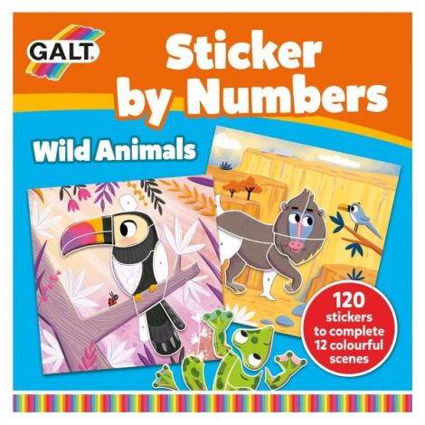Cartea mea cu stickere - animalute salbatice - poza 1