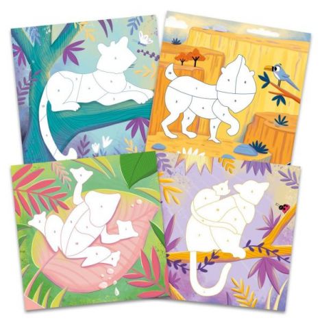 Cartea mea cu stickere - animalute salbatice - poza 2