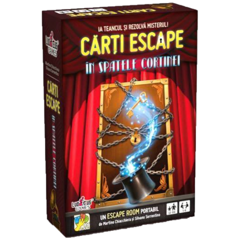 Carti Escape In spatele cortinei - dV GIOCHI