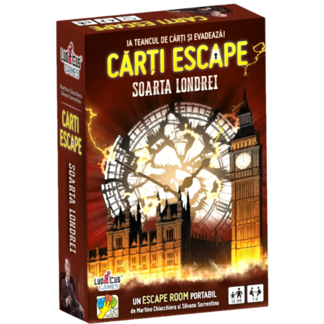 Carti Escape Soarta Londrei - dV GIOCHI - poza 1